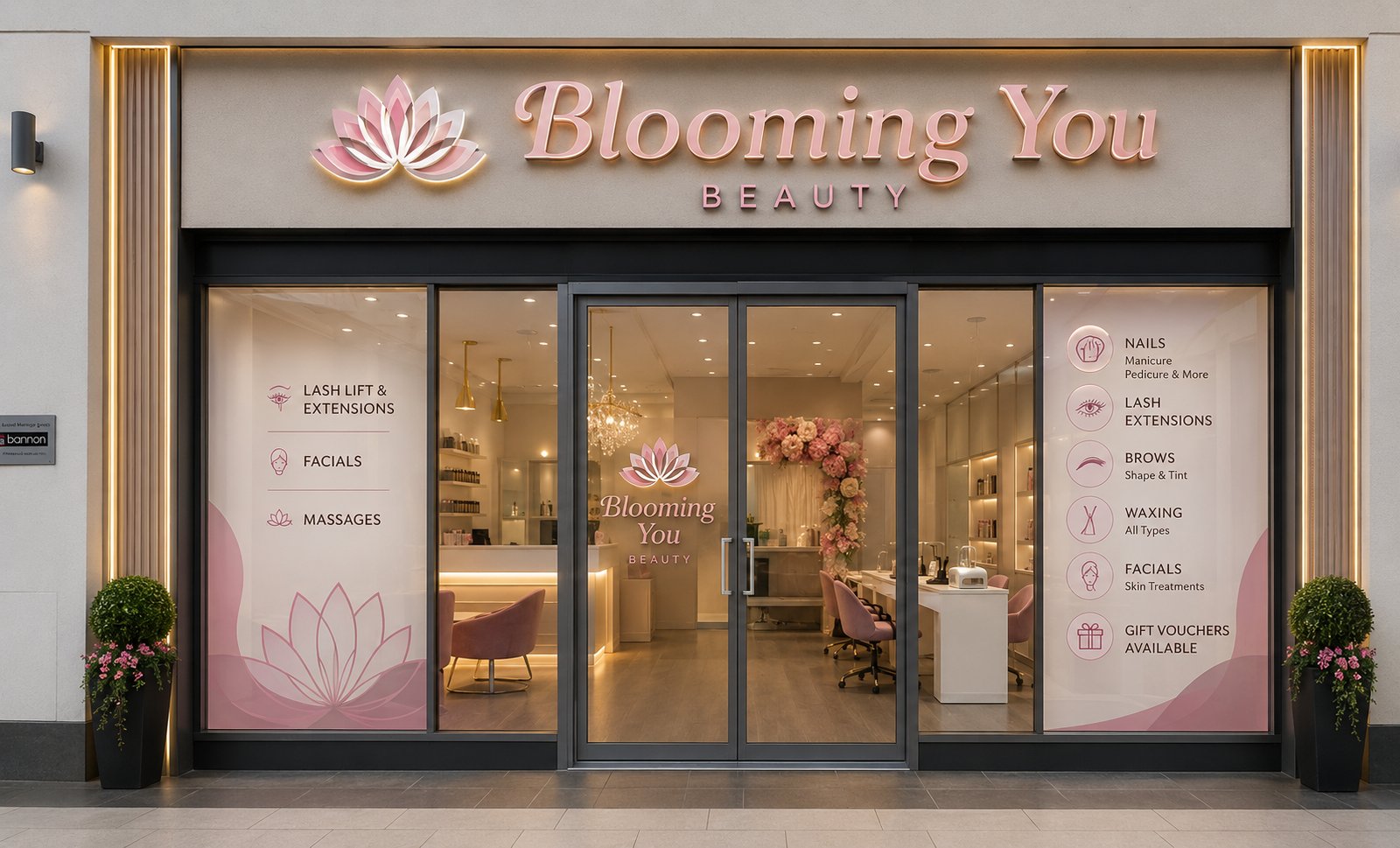 Blooming You Beauty — Proposed Design